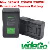 camera battery li-ion battery /v mount battery 98wh/130wh